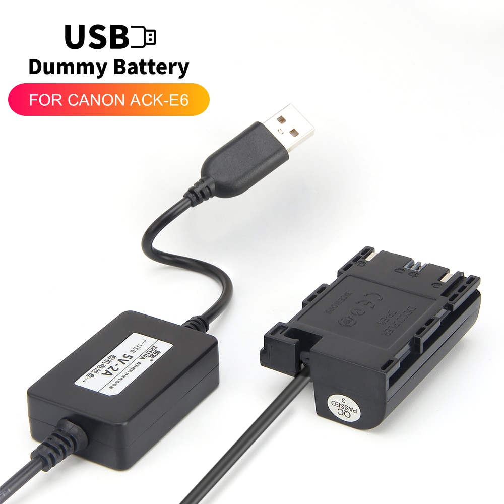 USB LP-E6  ͸, ĳ EOS R5 R6 5D2 5D3 5D4 6D..